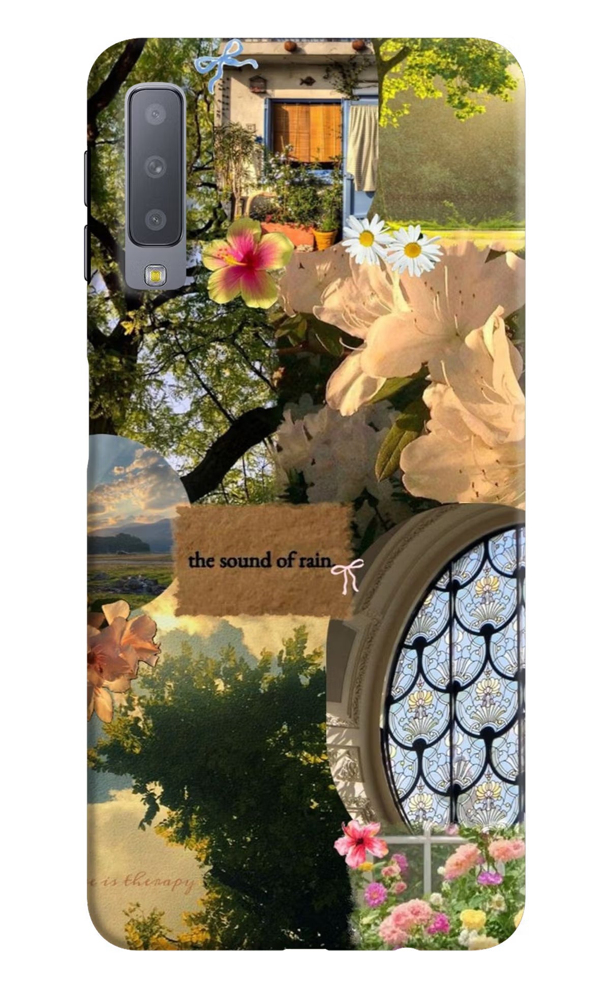 Rain Samsung A7 Back Cover