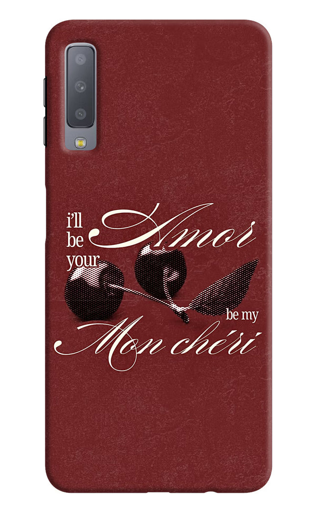 Velvet Cherry Samsung A7 Hard Case Back Cover by Casekaro