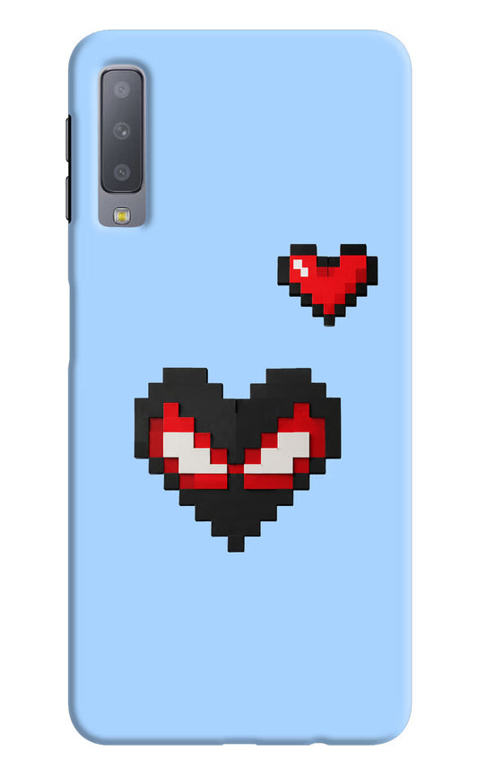 Peter Heart Samsung A7 Hard Case Back Cover by Casekaro