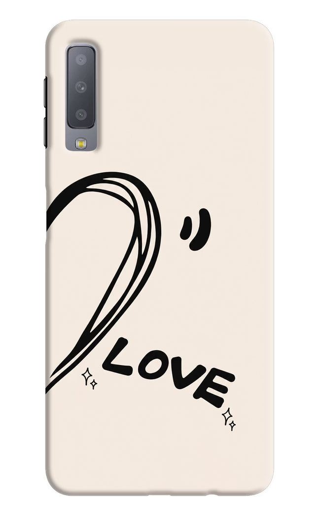 Soul Line Samsung A7 Hard Case Back Cover by Casekaro