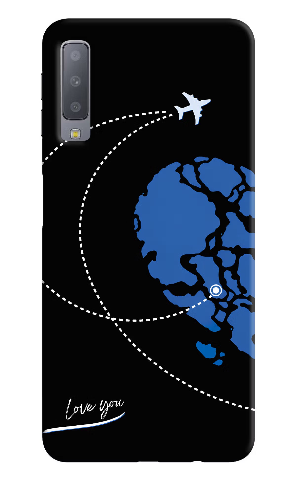Love Orbit Samsung A7 Back Cover