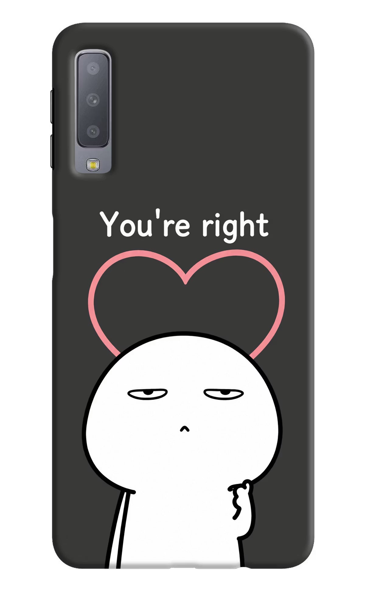You're Right Samsung A7 Back Cover