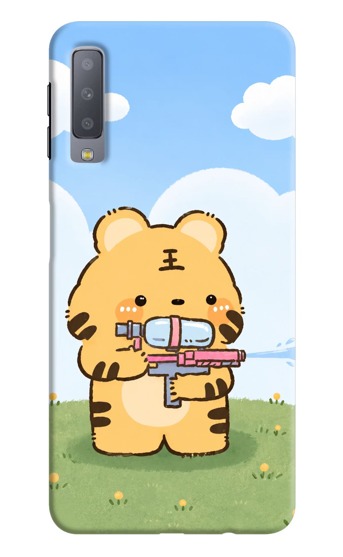 Tiger Treat Samsung A7 Back Cover