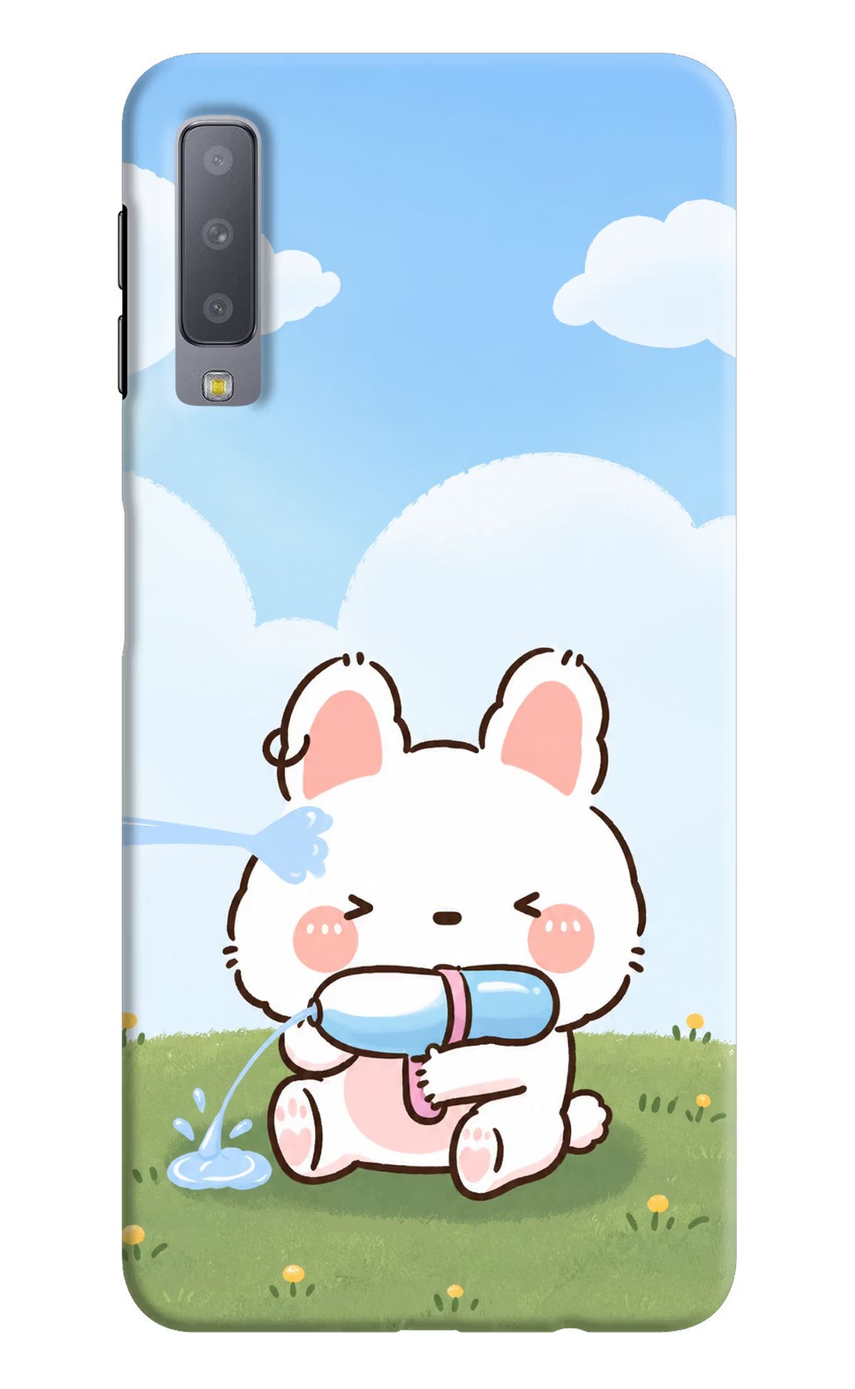 Bunny Treat Samsung A7 Back Cover