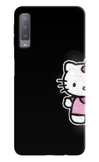 Kitty Charm Samsung A7 Hard Case Back Cover by Casekaro