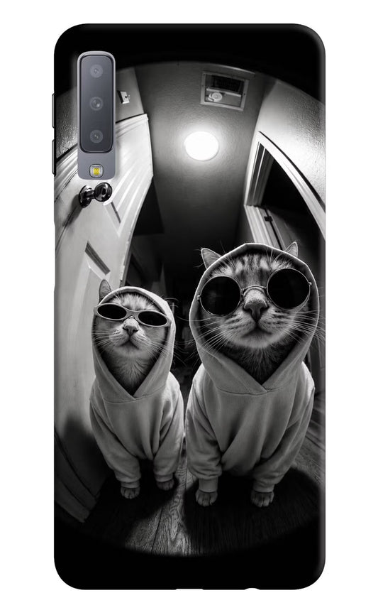 Hood Cats Samsung A7 Hard Case Back Cover by Casekaro