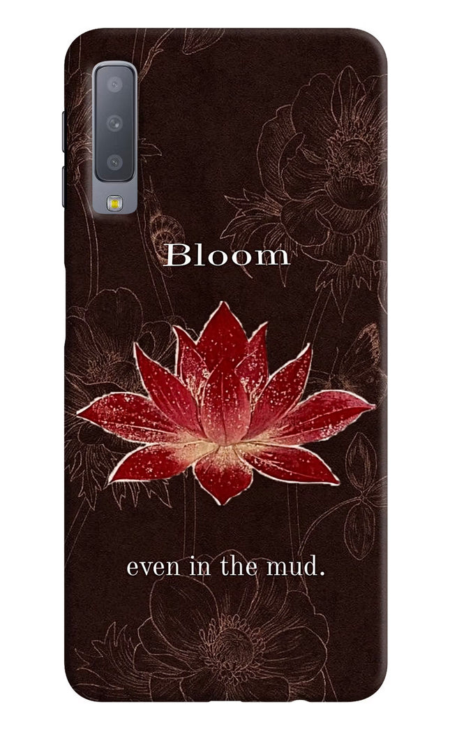Bloom Samsung A7 Hard Case Back Cover by Casekaro