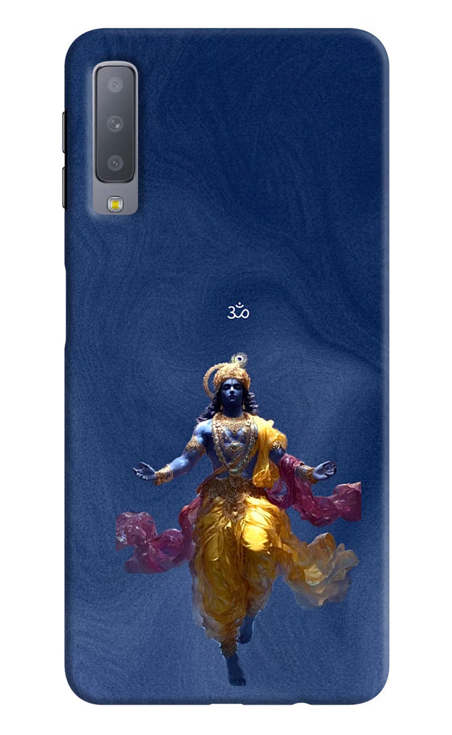 Cosmic Krishna Samsung A7 Hard Case Back Cover by Casekaro