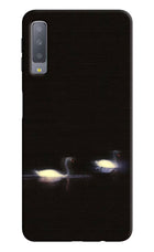 Silent Swans Samsung A7 Hard Case Back Cover by Casekaro