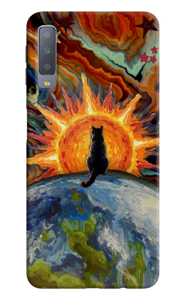 Sunrise Beyond Samsung A7 Hard Case Back Cover by Casekaro