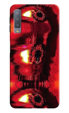 Fire Eye Samsung A7 Hard Case Back Cover by Casekaro