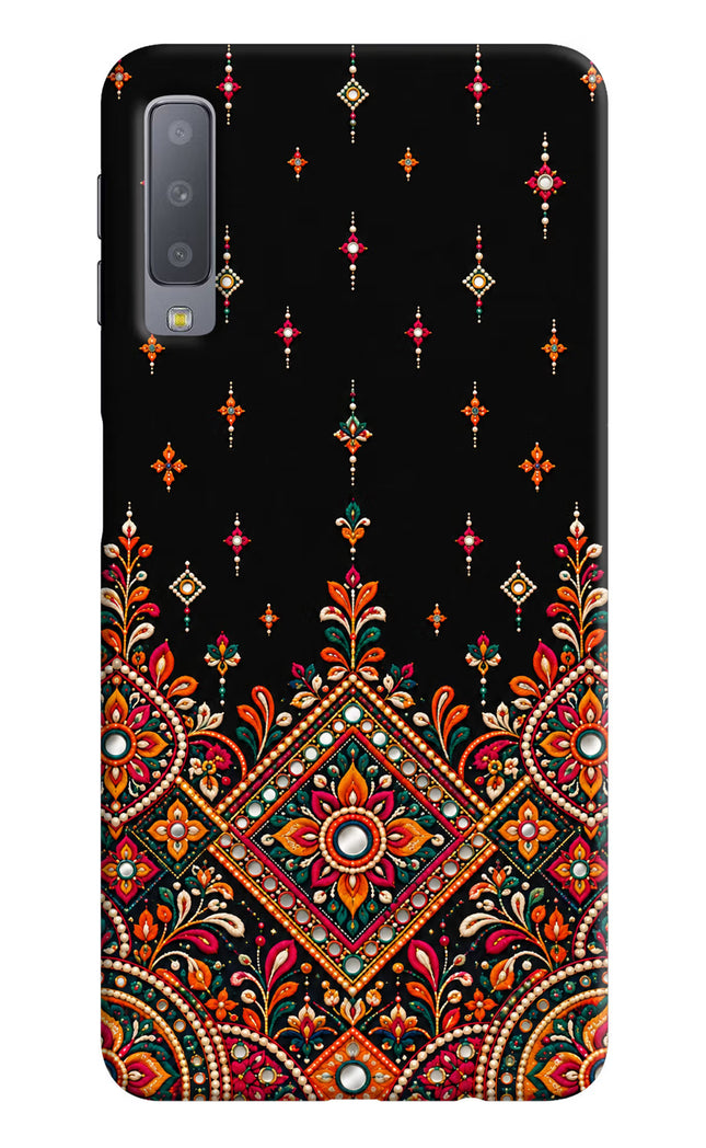 Noir Mehfil Samsung A7 Hard Case Back Cover by Casekaro