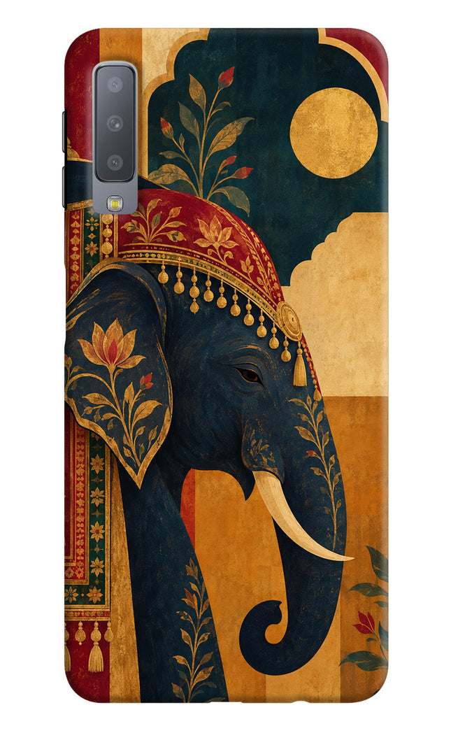 Royal Elephant Samsung A7 Hard Case Back Cover by Casekaro