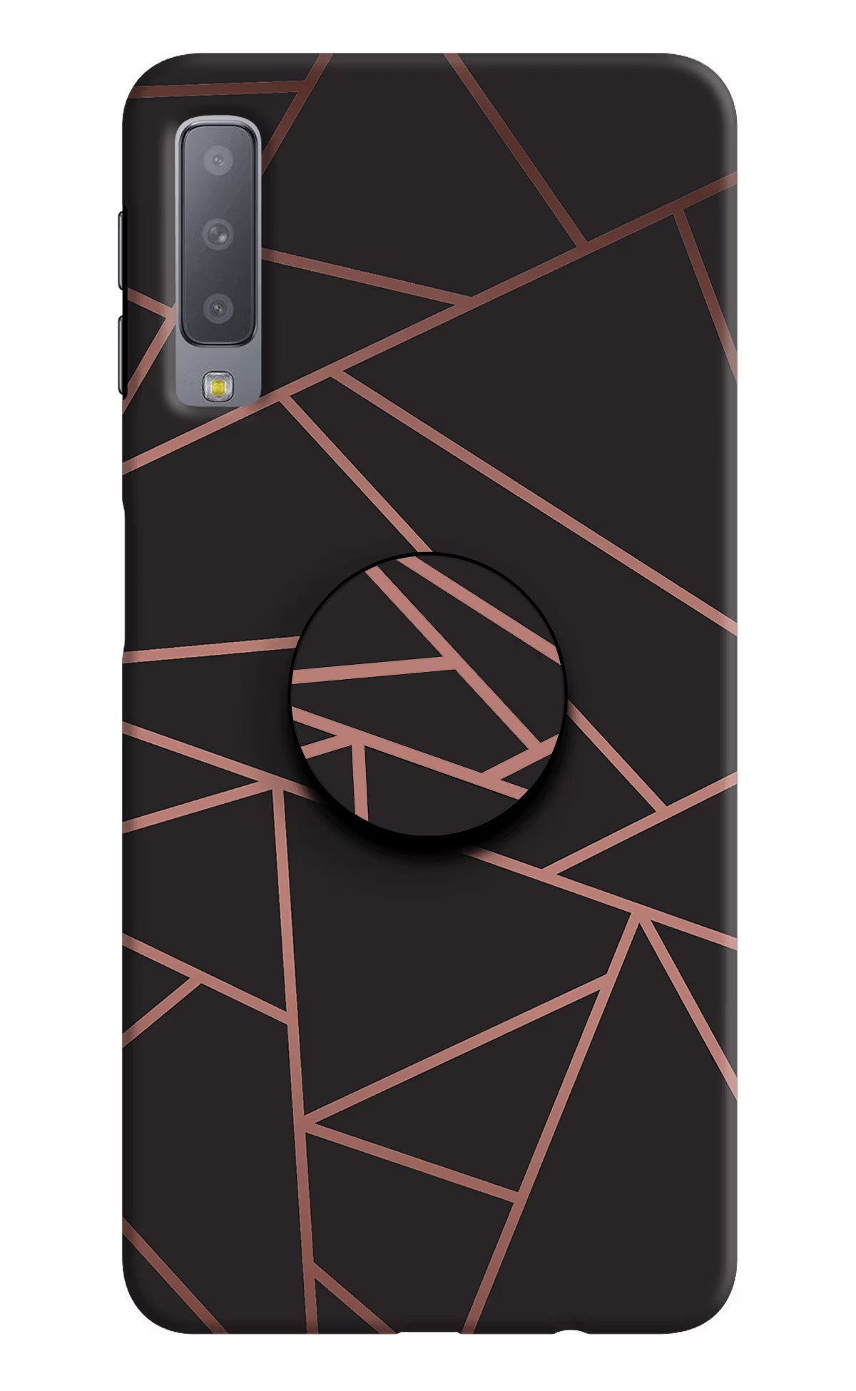 Geometric Pattern Samsung A7 Pop Case by Casekaro