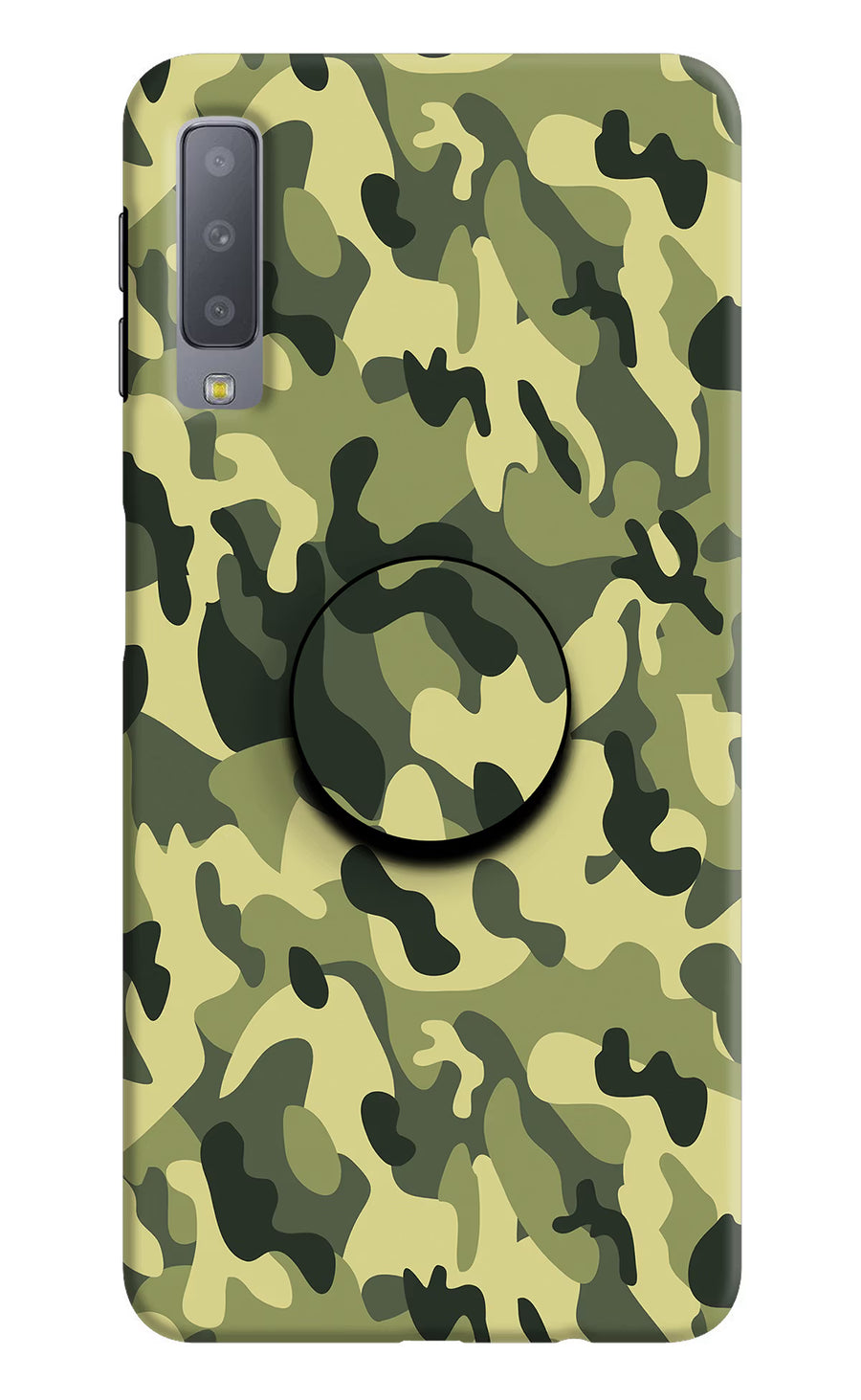 Camouflage Samsung A7 Pop Case, Hard case