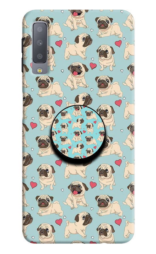 Pug Dog Samsung A7 Pop Case by Casekaro