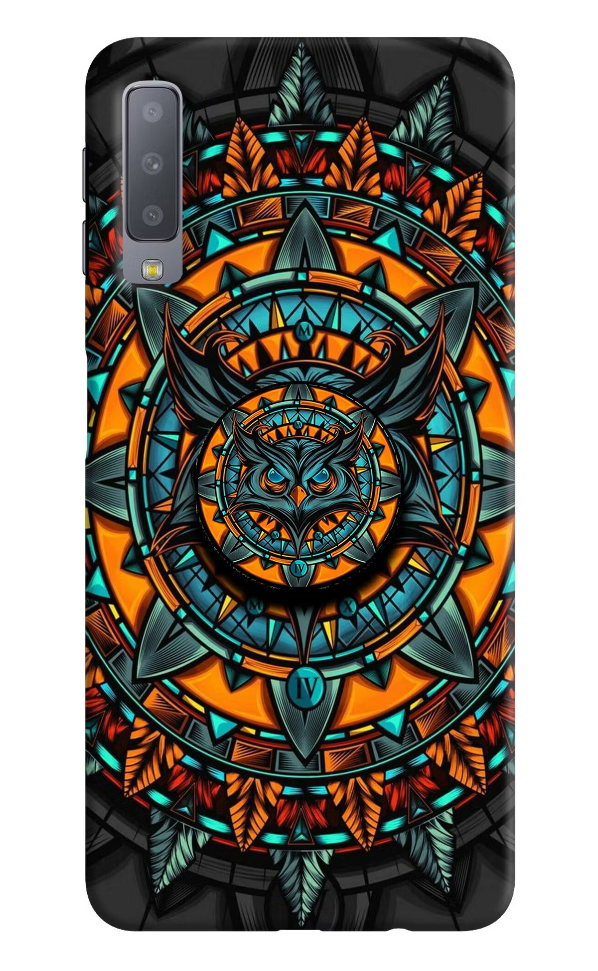 Angry Owl Samsung A7 Pop Case by Casekaro