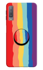 Rainbow Samsung A7 Pop Case by Casekaro