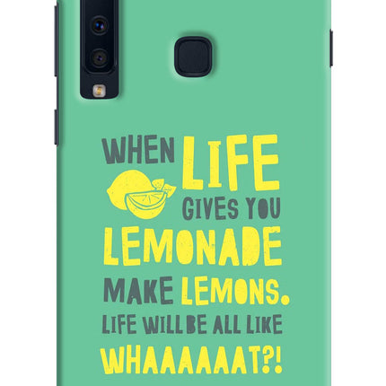 Quote Samsung A9 Hard Case Back Cover by Casekaro