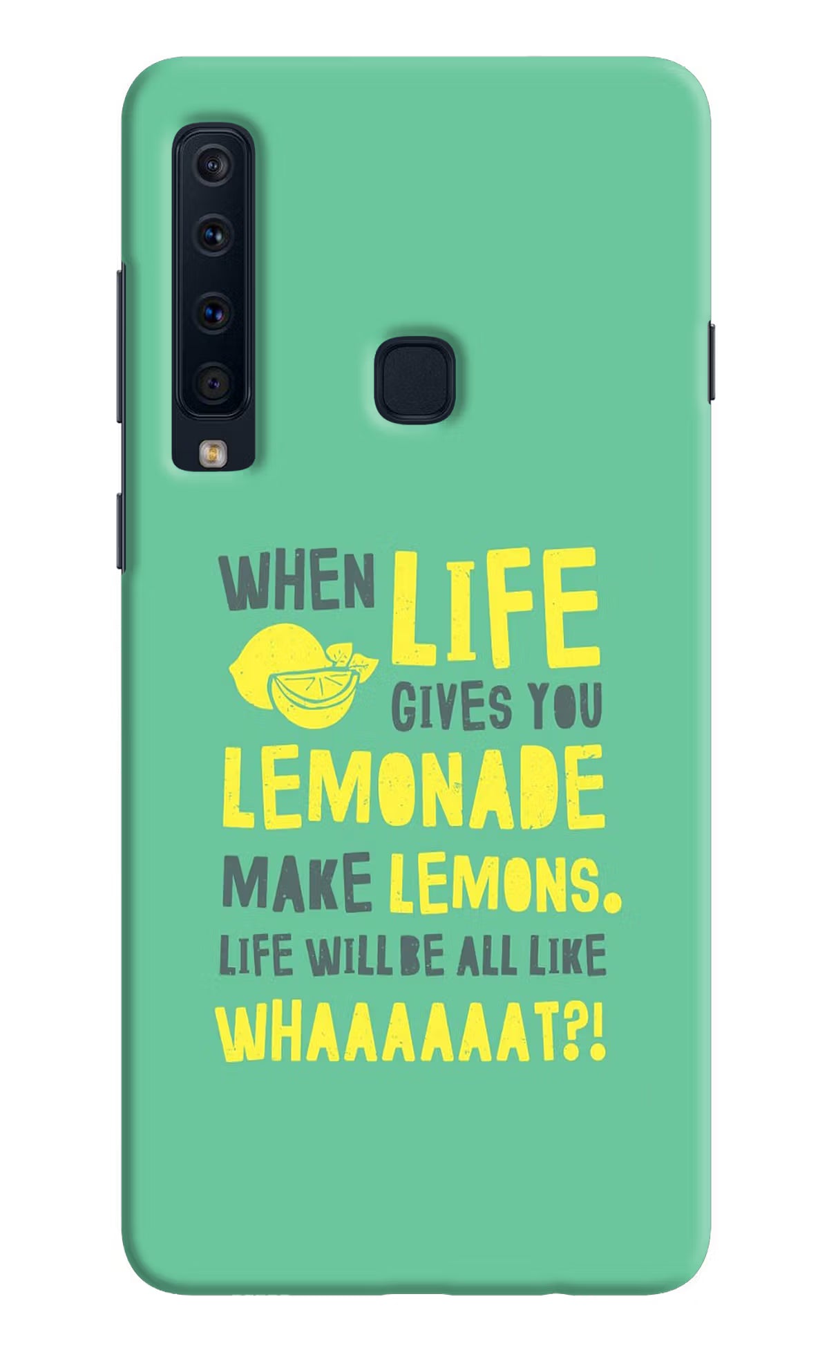 Quote Samsung A9 Hard Case Back Cover by Casekaro