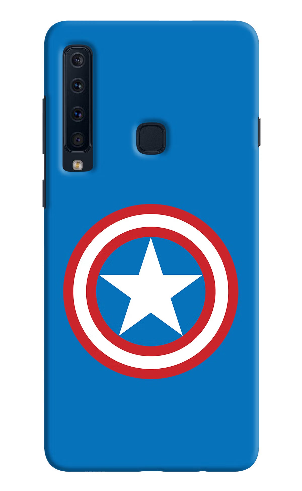 Captain America Logo Samsung A9 Hard Case Back Cover by Casekaro