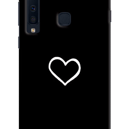 Heart Samsung A9 Hard Case Back Cover by Casekaro