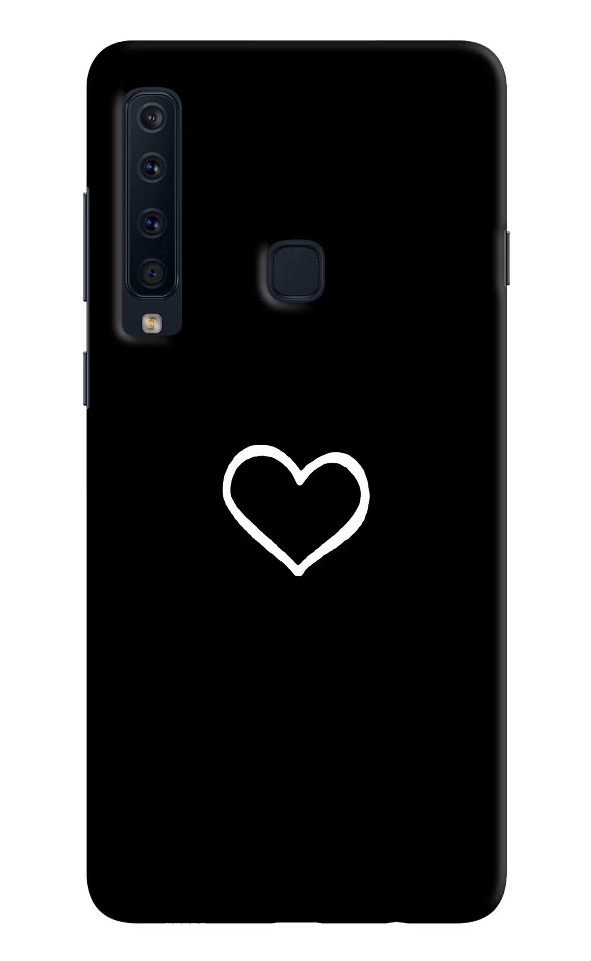 Heart Samsung A9 Hard Case Back Cover by Casekaro