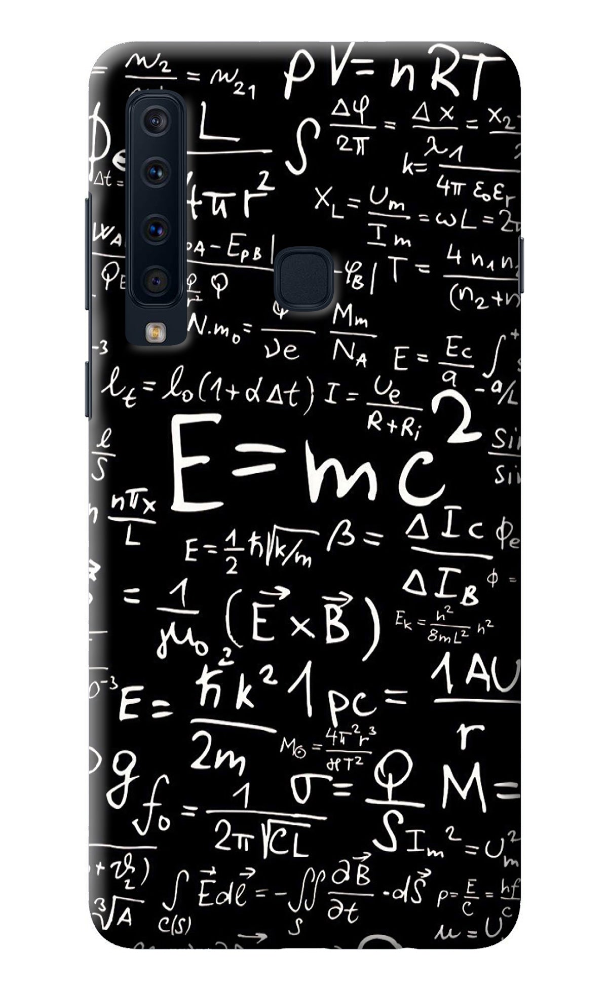 Physics Albert Einstein Formula Samsung A9 Back Cover