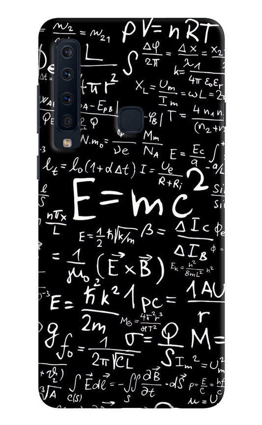 Physics Formula Samsung A9 Hard Case Back Cover by Casekaro