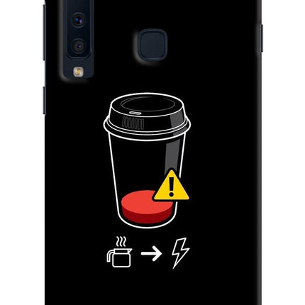 Coffee Samsung A9 Hard Case Back Cover by Casekaro