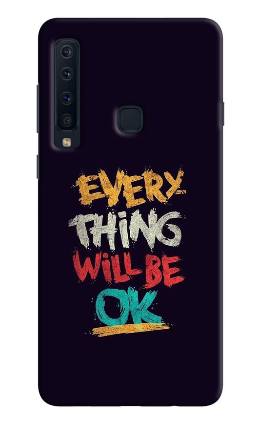 Everything Will Be Ok Samsung A9 Hard Case Back Cover by Casekaro