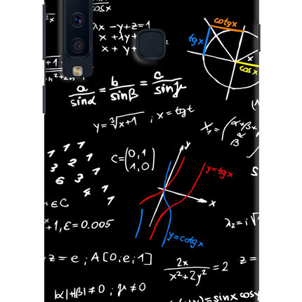 Mathematics Formula Samsung A9 Hard Case Back Cover by Casekaro