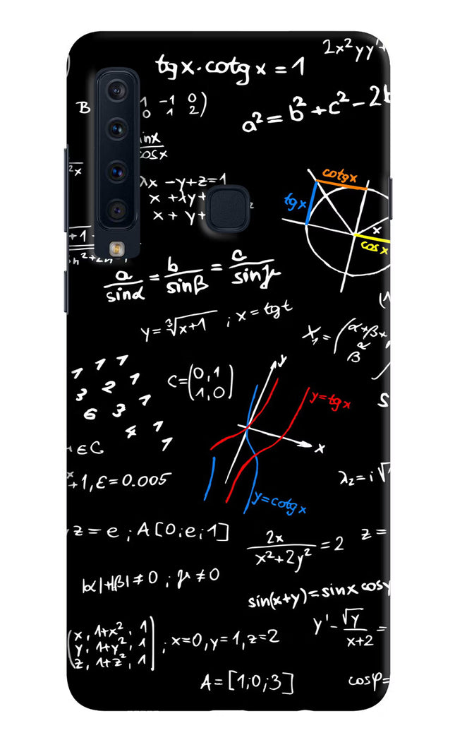 Mathematics Formula Samsung A9 Hard Case Back Cover by Casekaro