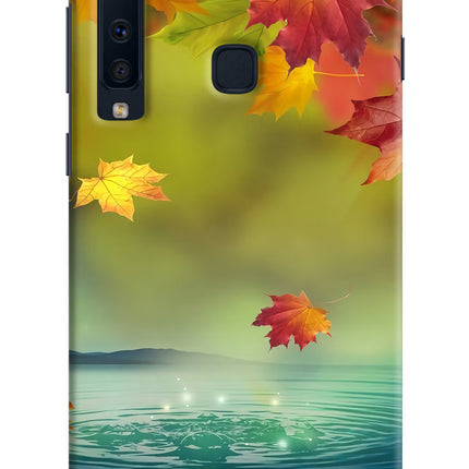 Flowers Samsung A9 Hard Case Back Cover by Casekaro