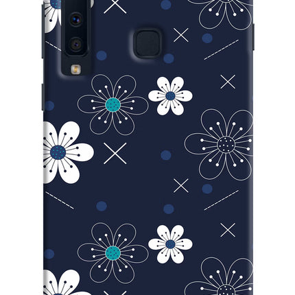 Flowers Samsung A9 Hard Case Back Cover by Casekaro