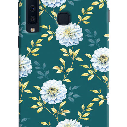 Flowers Samsung A9 Hard Case Back Cover by Casekaro