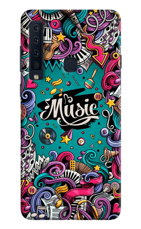 Music Graffiti Samsung A9 Hard Case Back Cover by Casekaro