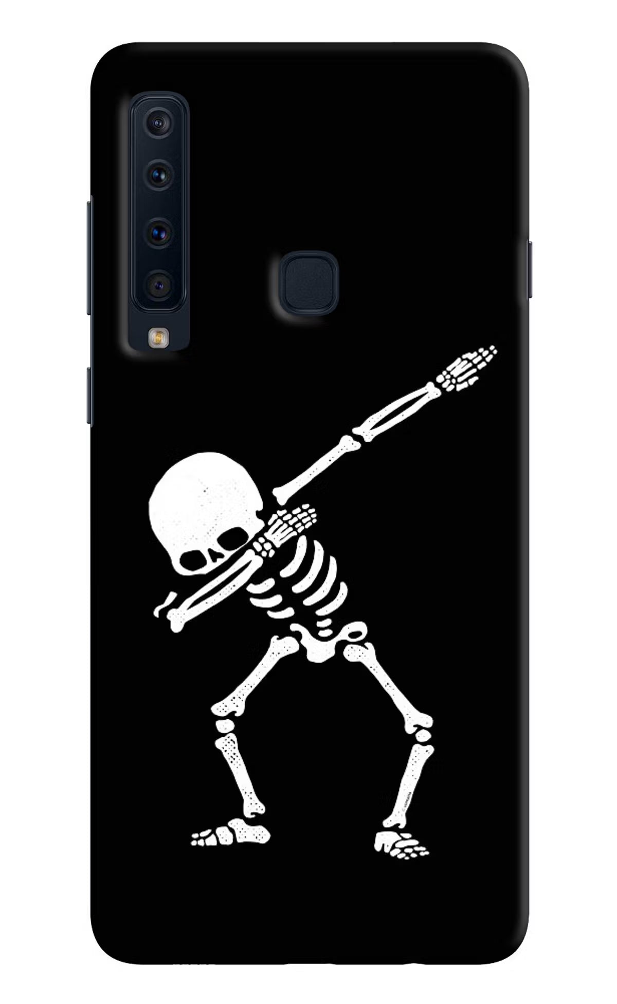 Dabbing Skeleton Art Samsung A9 Hard Case Back Cover by Casekaro