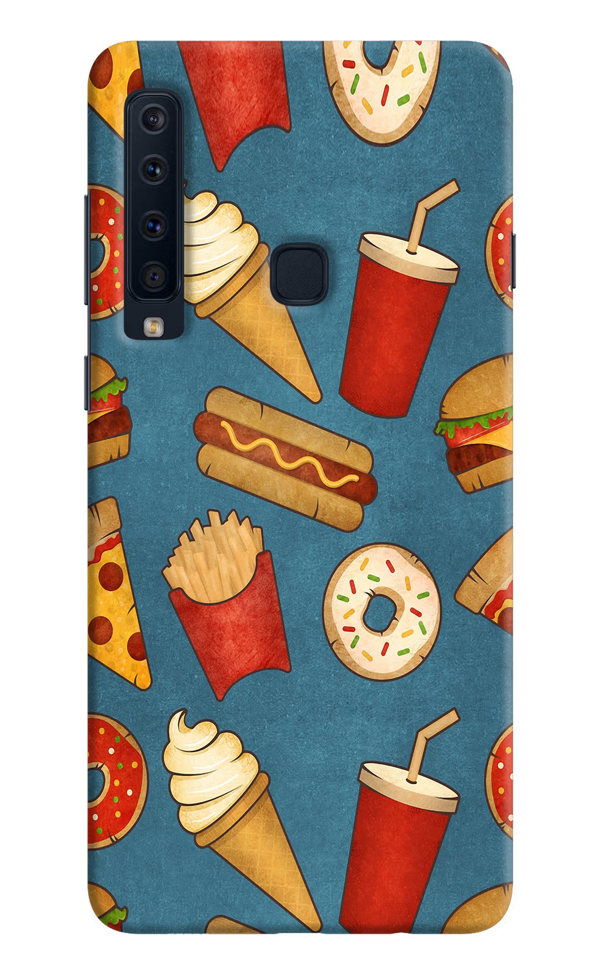 Foodie Samsung A9 Hard Case Back Cover by Casekaro