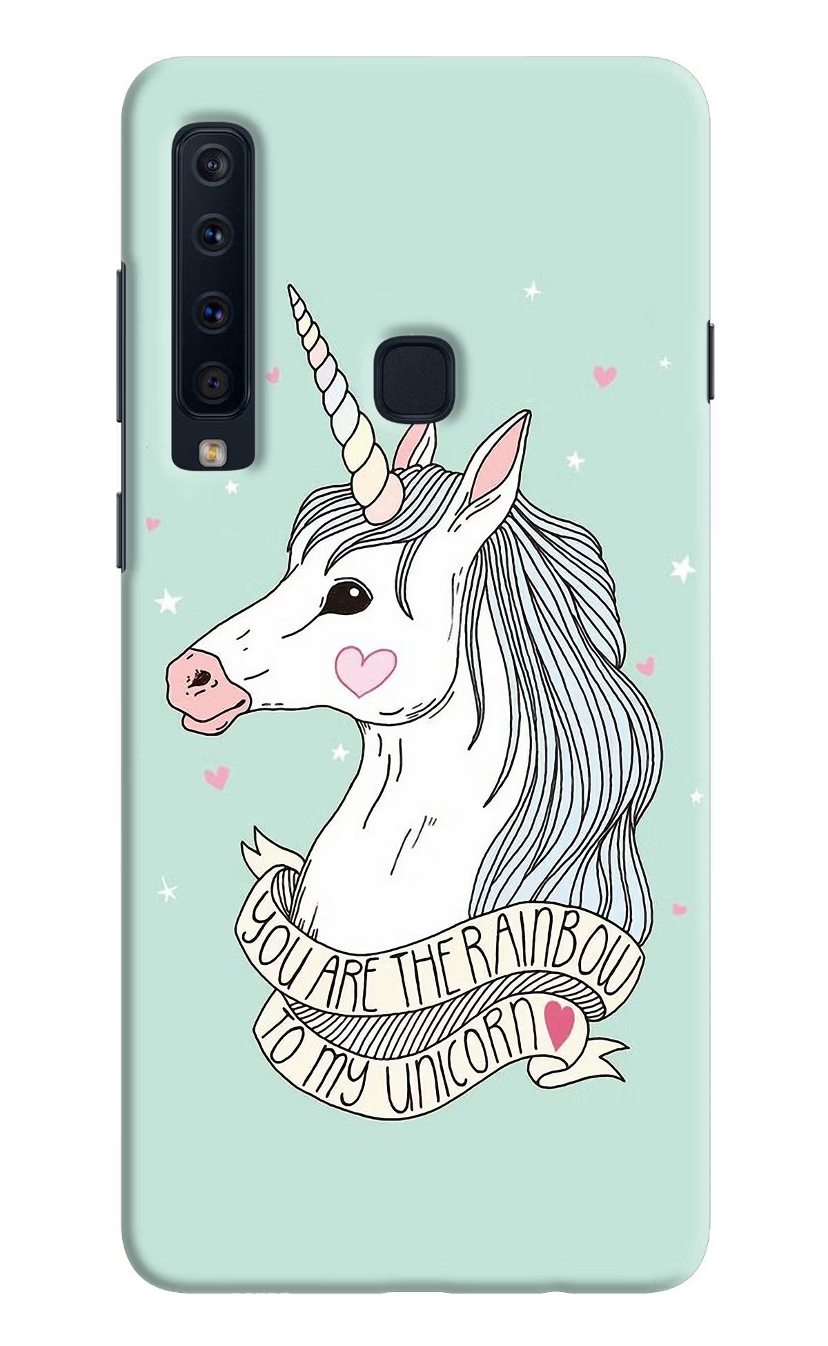 Unicorn Wallpaper Samsung A9 Hard Case Back Cover by Casekaro