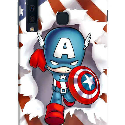 Captain America Samsung A9 Hard Case Back Cover by Casekaro