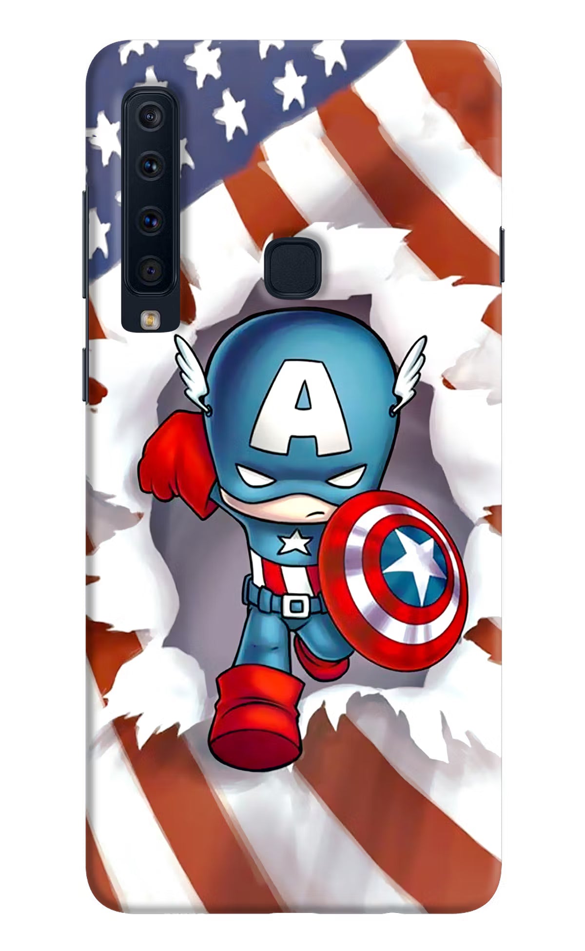 Captain America Samsung A9 Hard Case Back Cover by Casekaro