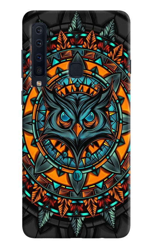 Angry Owl Art Samsung A9 Hard Case Back Cover by Casekaro