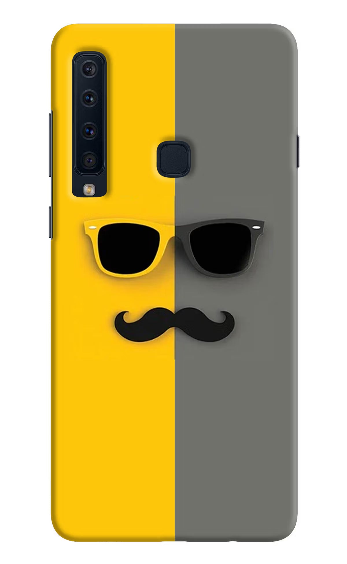 Sunglasses with Mustache Samsung A9 Hard Case Back Cover by Casekaro