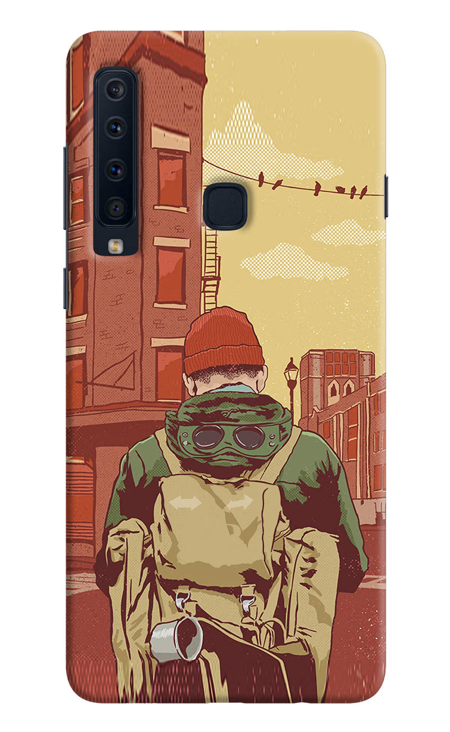 Adventurous Samsung A9 Back Cover, Hard case