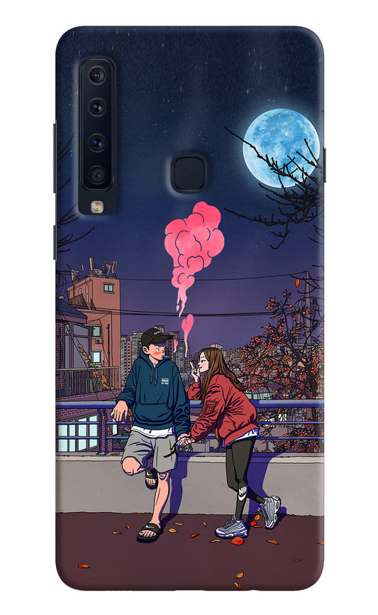 Chilling Couple Samsung A9 Hard Case Back Cover by Casekaro