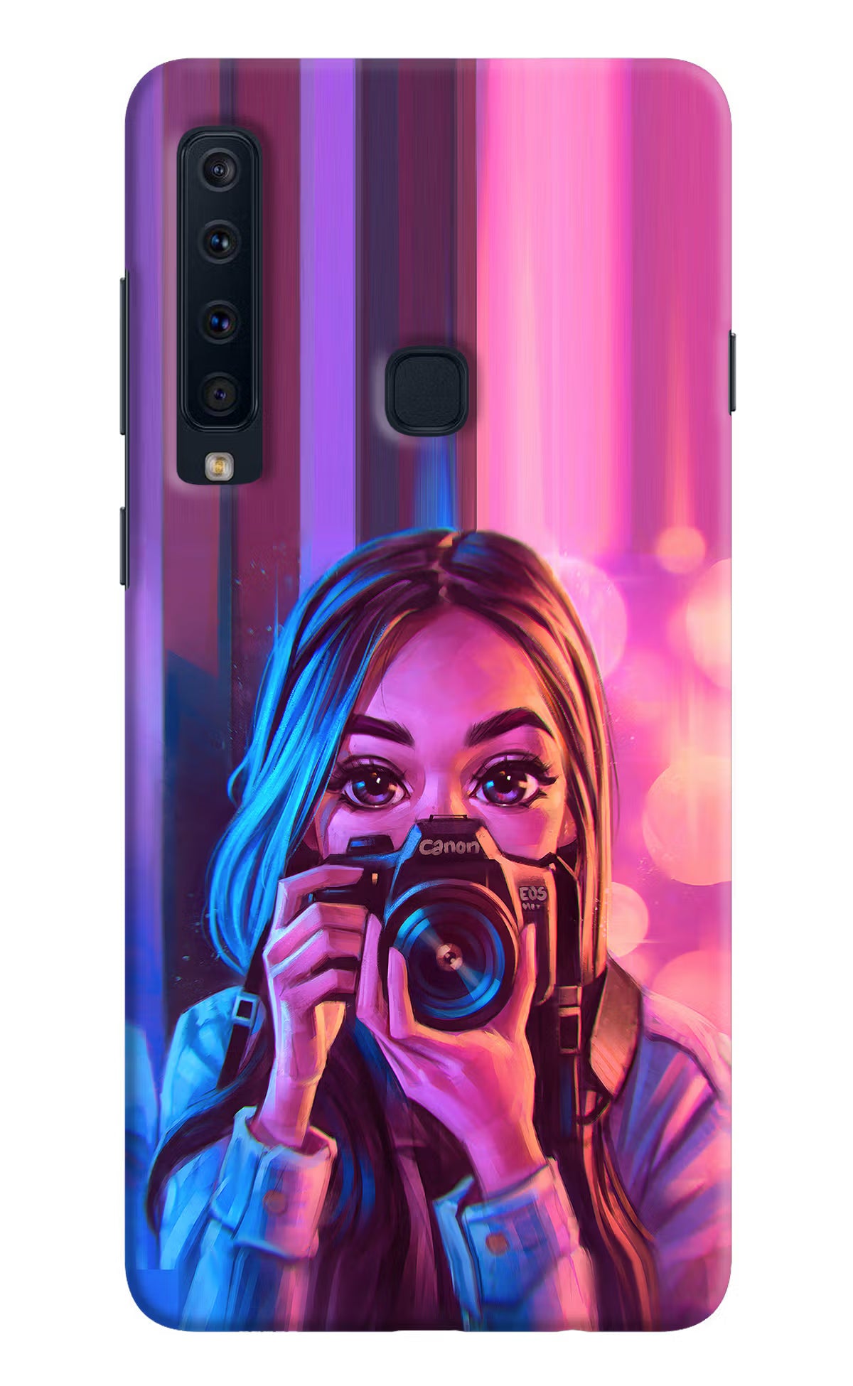 Girl Photographer Samsung A9 Hard Case Back Cover by Casekaro