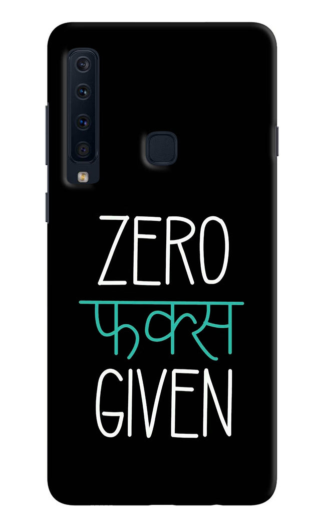 Zero Fucks Given Samsung A9 Hard Case Back Cover by Casekaro