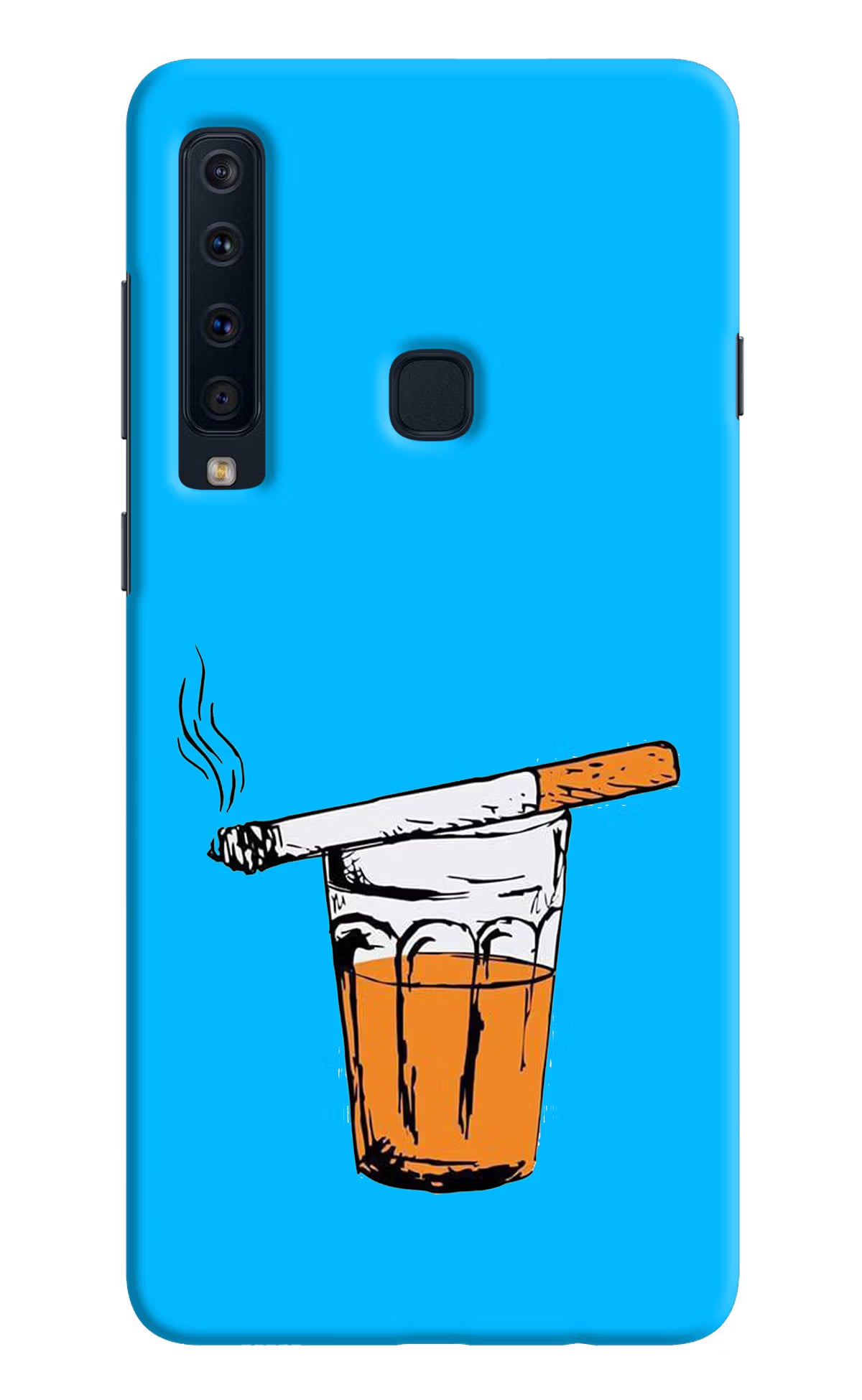Chai Sutta Samsung A9 Hard Case Back Cover by Casekaro