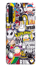 Sticker Bomb Samsung A9 Hard Case Back Cover by Casekaro